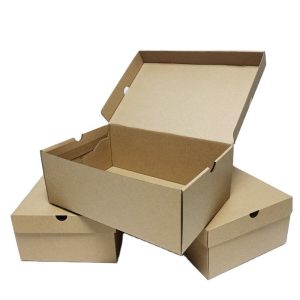 Corrugated Foldable Carton Box for Shoe Storage and Shipping