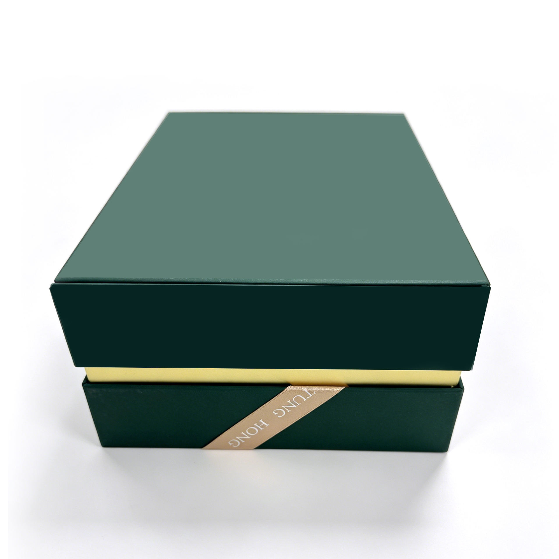 Eco-friendly Luxury Gold Foil Logo Book-Shaped Rigid Gift Box - view 2