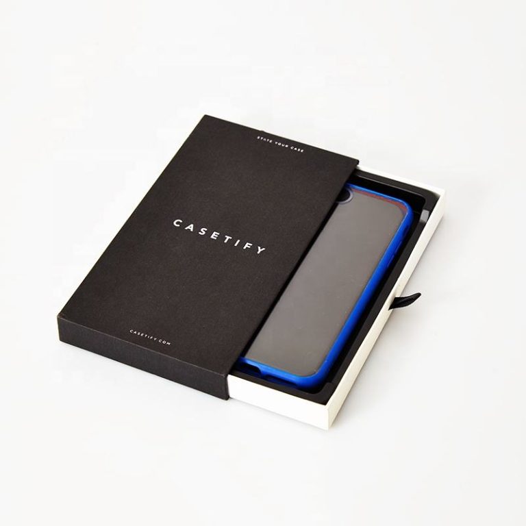 Customized Luxury Recyclable Phone Case Drawer Box