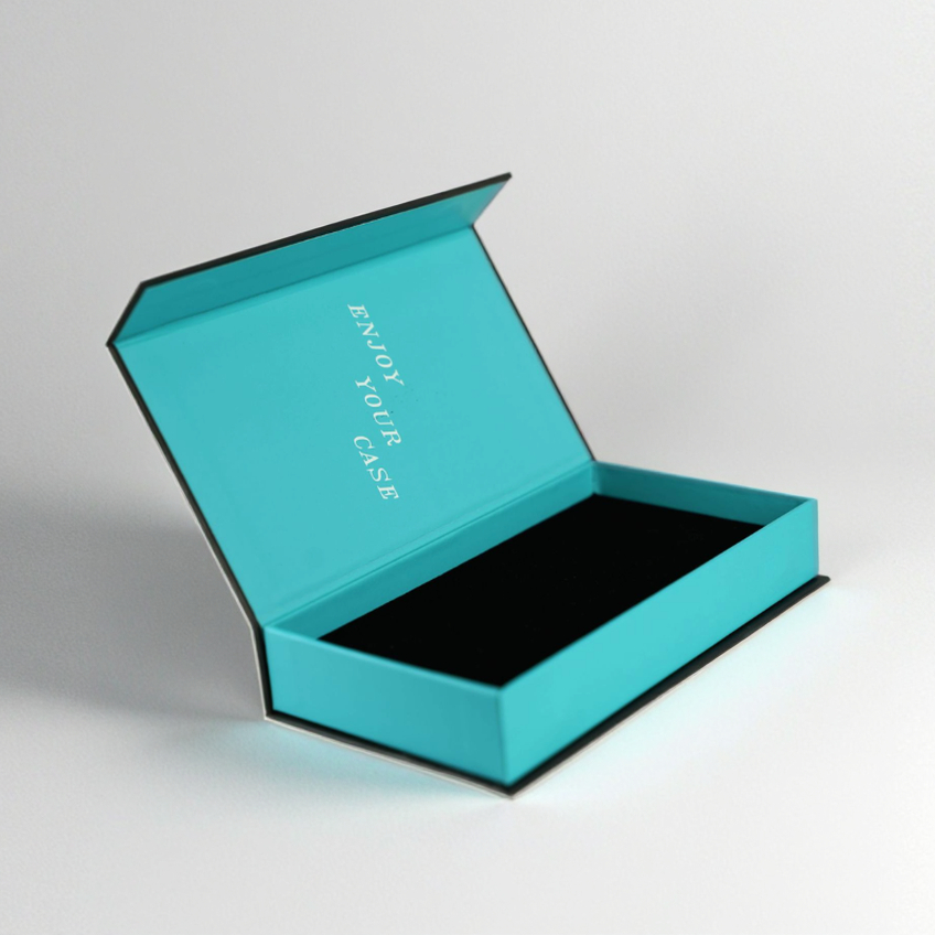 Magnetic gift box for phone case packaging