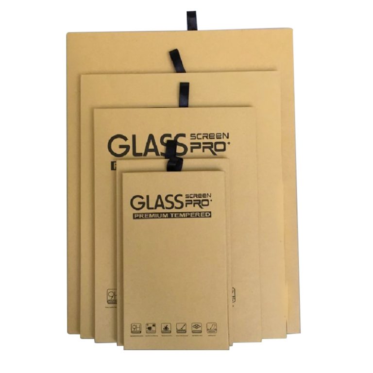 OEM Tempered Glass Protective Film Packaging Box for Mobile Phone Accessories